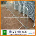 Heiß getaucht und PVC beschichtet Movable Crowd Barrier